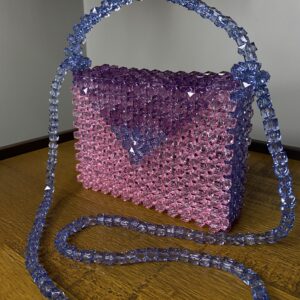 Bolsa Paris Rosa com Roxo