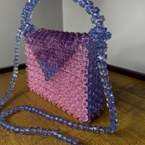 Bolsa Paris Rosa com Roxo
