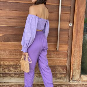 Calça Londres Roxa