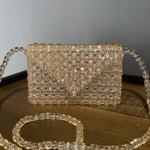 Bolsa Sara Dourada Pequena