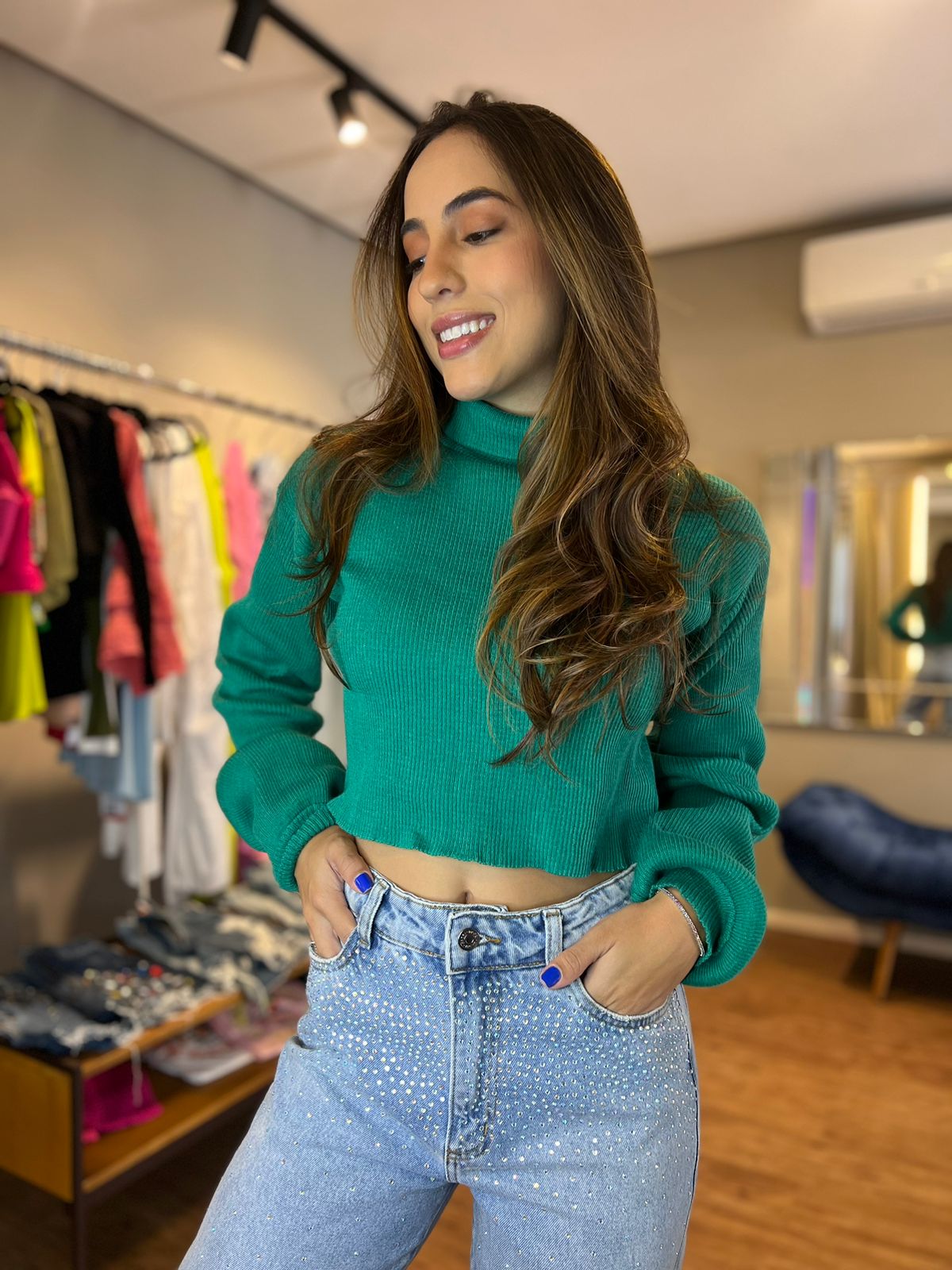 Tricot Atenas Verde