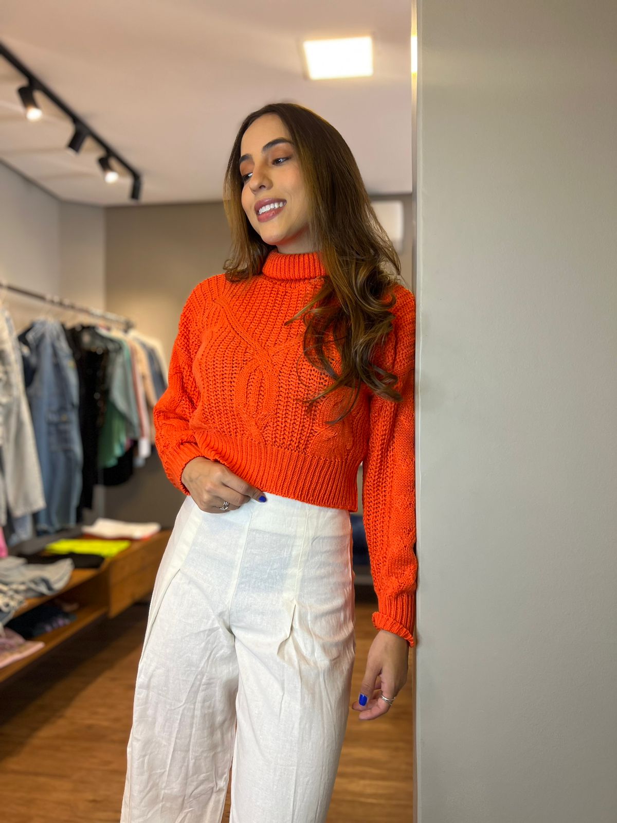 Tricot Porto Laranja
