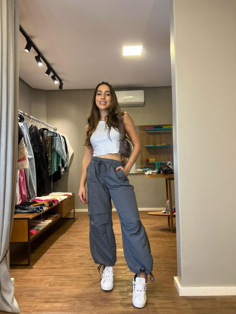 Calça Zurique Cinza