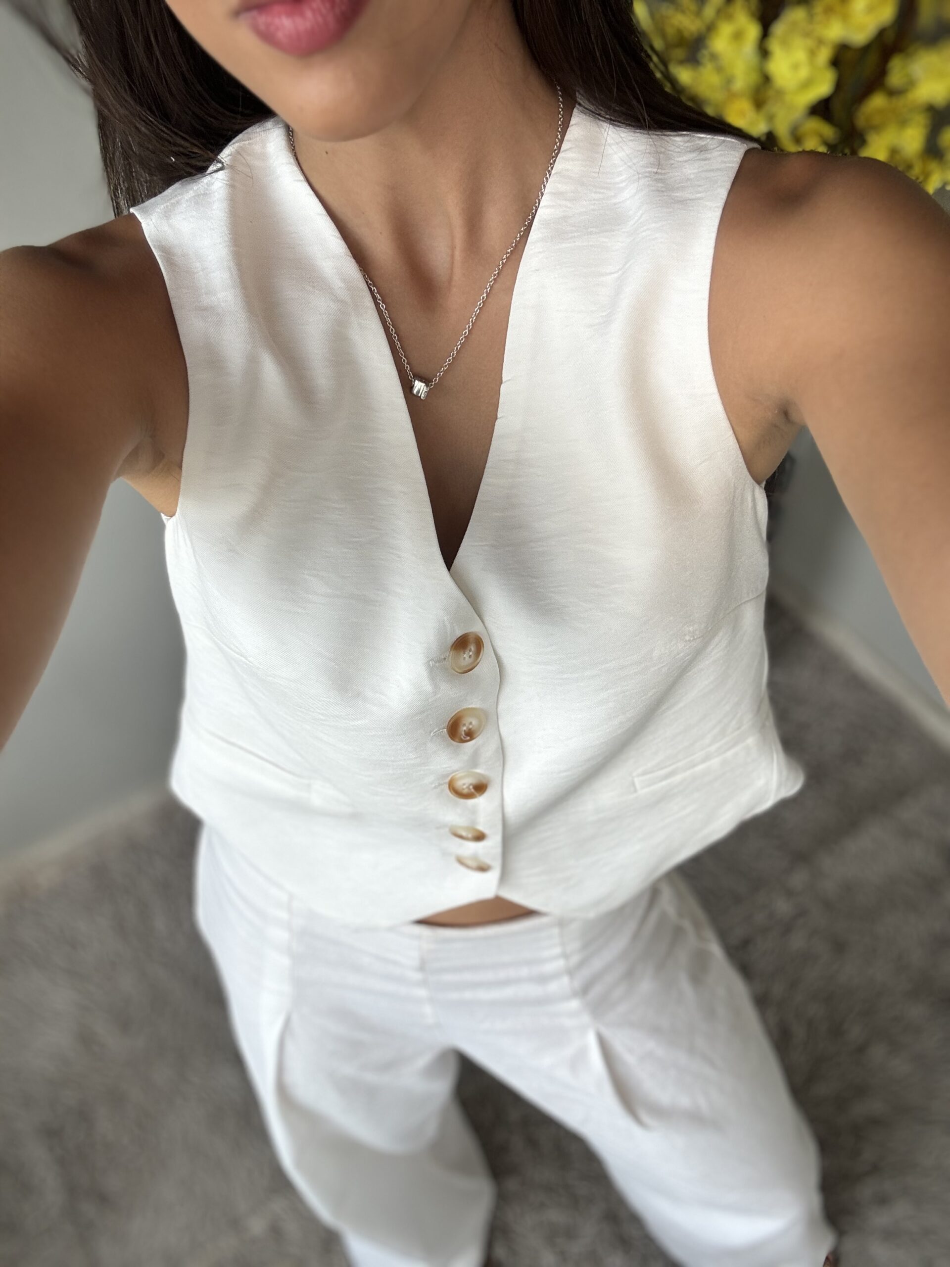 Colete Paris Branco