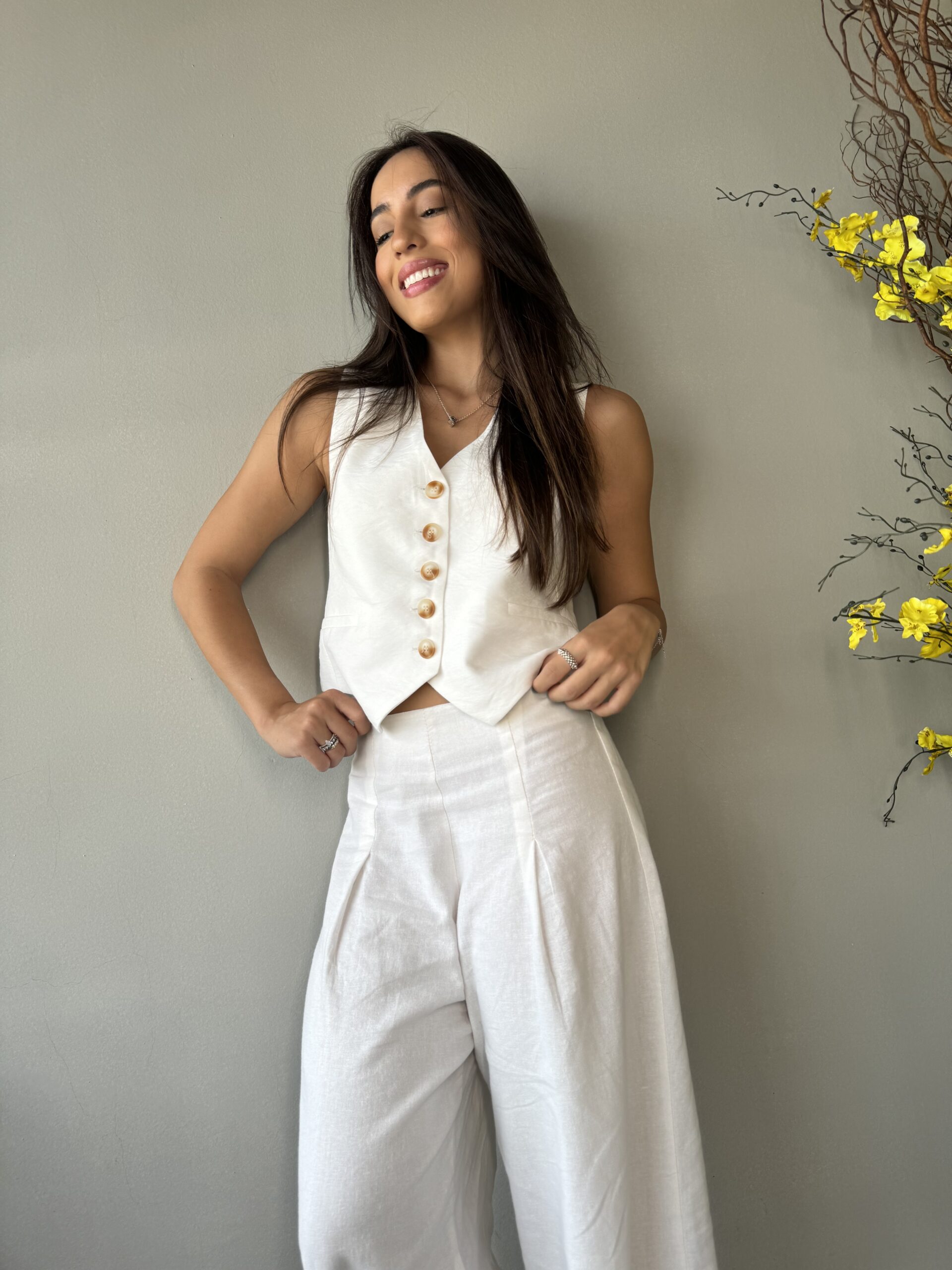 Colete Paris Branco