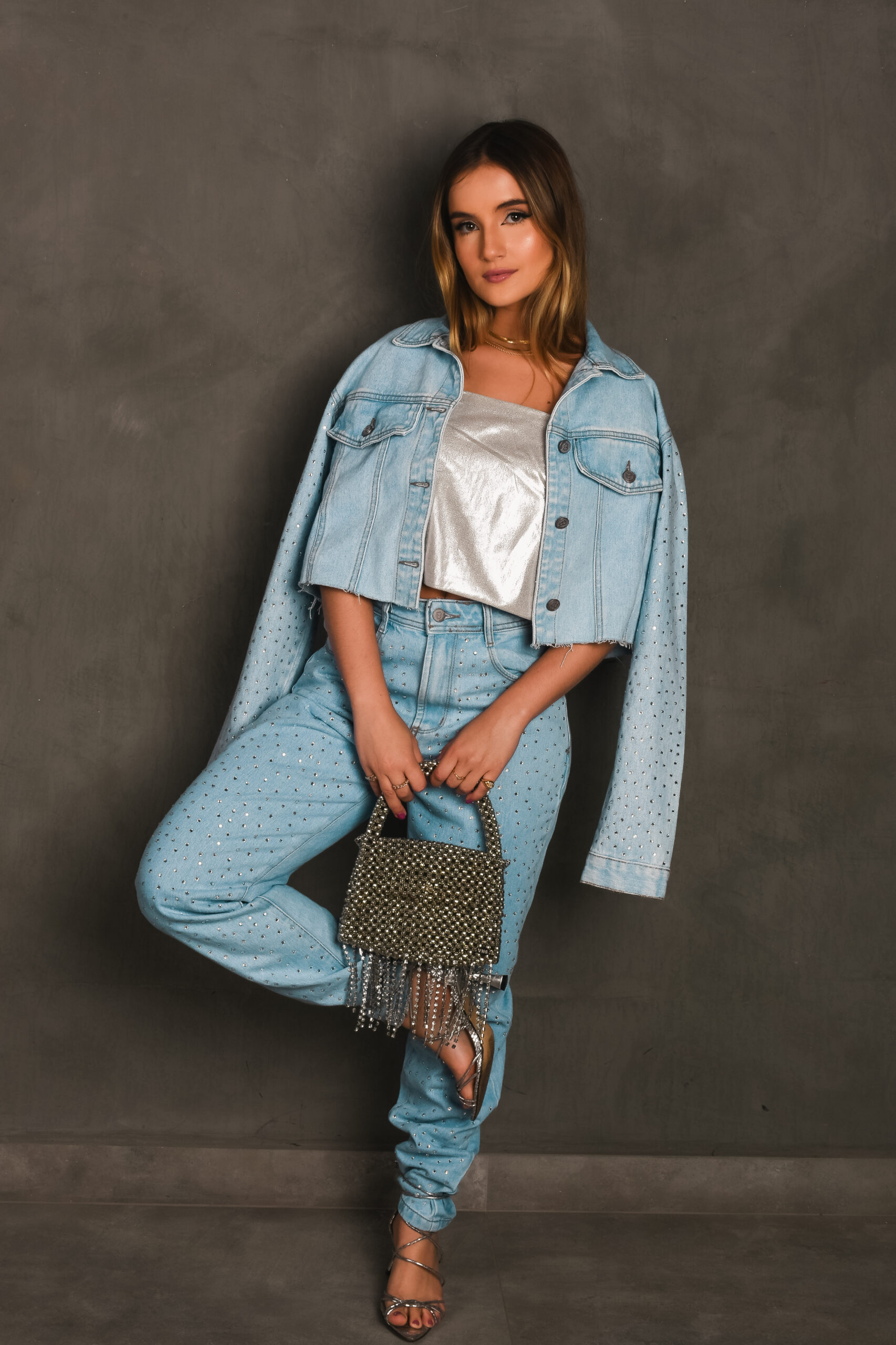 Bolsa Florença Prata